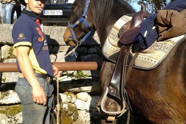 Randonnée à cheval dans le jura